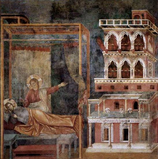 GIOTTO di Bondone Dream of the Palace